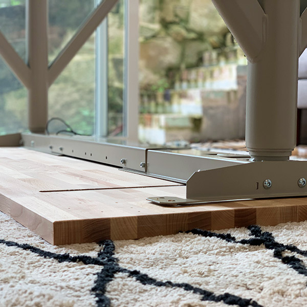 Custom Smart Standing Desk In 4 Steps, Ikea Idasen Table Top Review